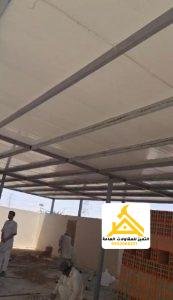 تصميم وبناء ملاحق معزولة حديثة خفيفة الوزن للأسطح حي المونسية الرياض