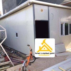 تكاليف بناء غرف السندوتش بنل في حي العارض والقيروان