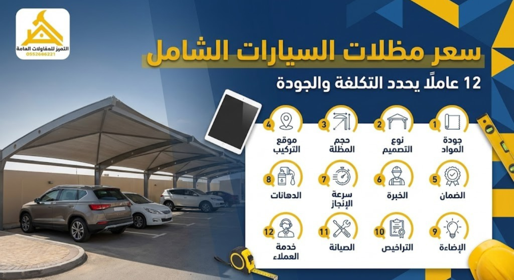 سعر مظلات السيارات