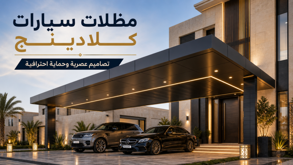 مظلات سيارات كلادينج