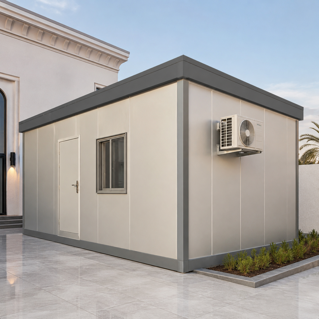 مشروع صناعي باستخدام الساندوتش بانل